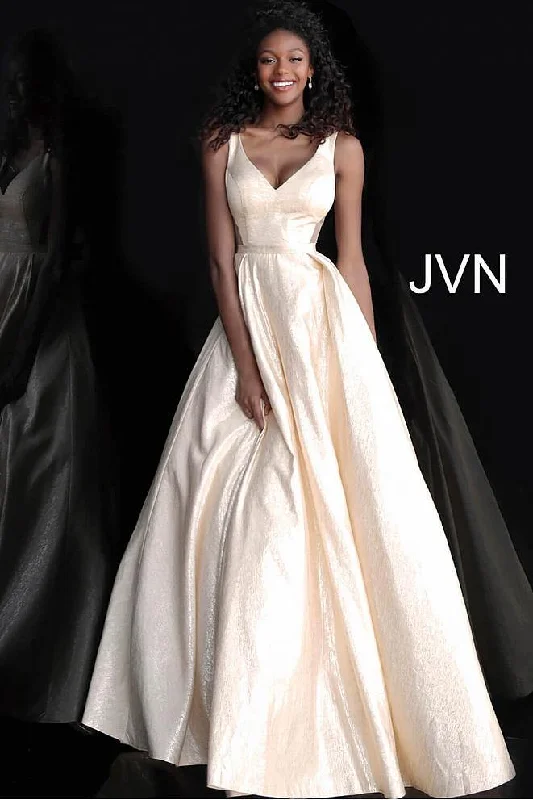 Mini bodycon dress for a night out on the town​Jovani 67880 Long Sleeveless Prom Dress