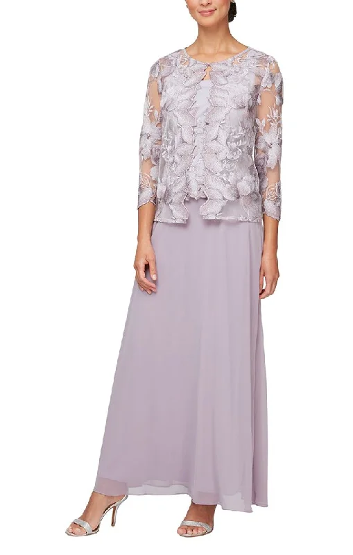 Sleeveless wedding guest dresses with pleated bodicesLong Embroidered Jacket Dress with Scallop Edge Detail & A-Line Skirt Sleeveless wedding guest dresses with pleated bodicesLong Embroidered Jacket Dress with Scallop Edge Detail & A-Line Skirt