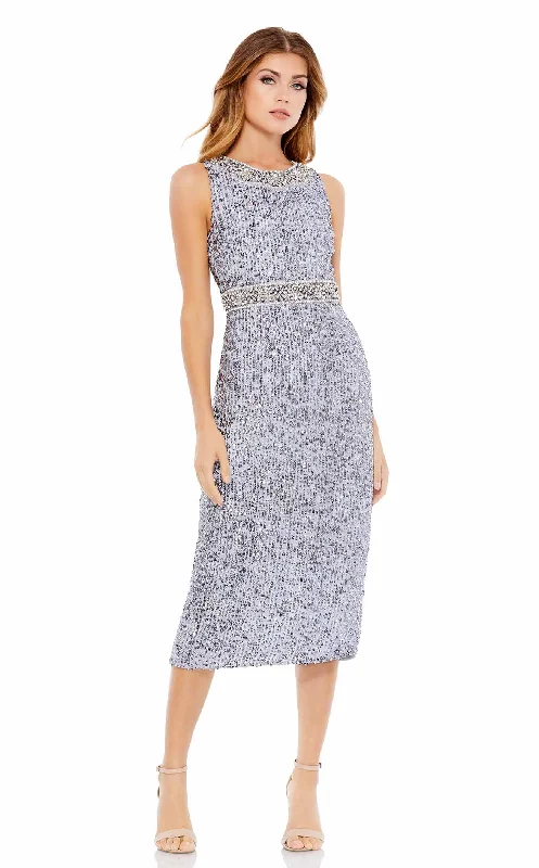Cocktail dresses with off - the - shoulder designs and beaded accentsMac Duggal 10739 Dress
