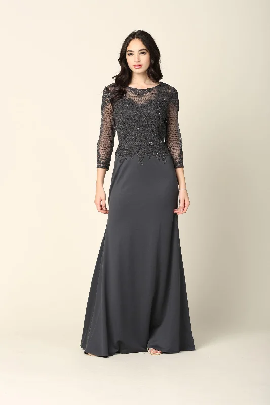 Bodycon dress for a prom night​Long Formal Mother of the Bride Dress