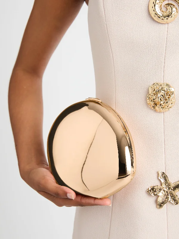 Wedding guest dresses with cold - shoulder designs and solid colorsORACLE BAG