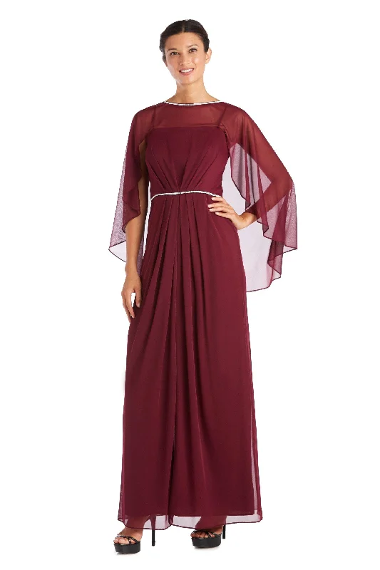 Bodycon dress for a business networking event​R&M Richards 2461 Long Mother Of Bride Chiffon Gown