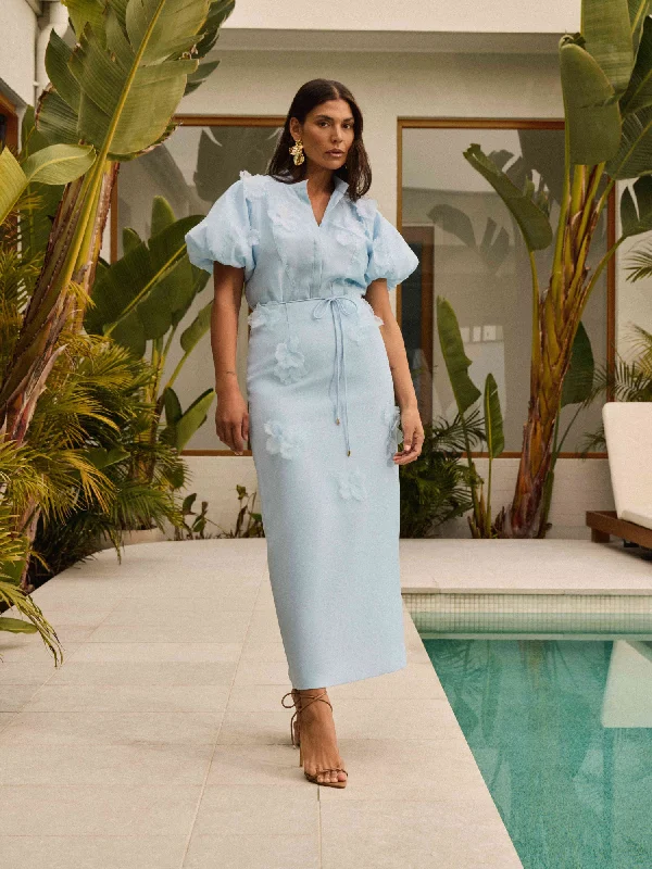 Long - sleeved wedding guest dresses in velvet for a winter weddingROSE GARDEN SKIRT Long - sleeved wedding guest dresses in velvet for a winter weddingROSE GARDEN SKIRT
