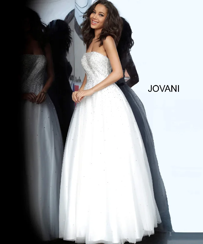 Bodycon dress made of jersey for a casual look​Jovani 65664 Prom Long Strapless Ball Gown