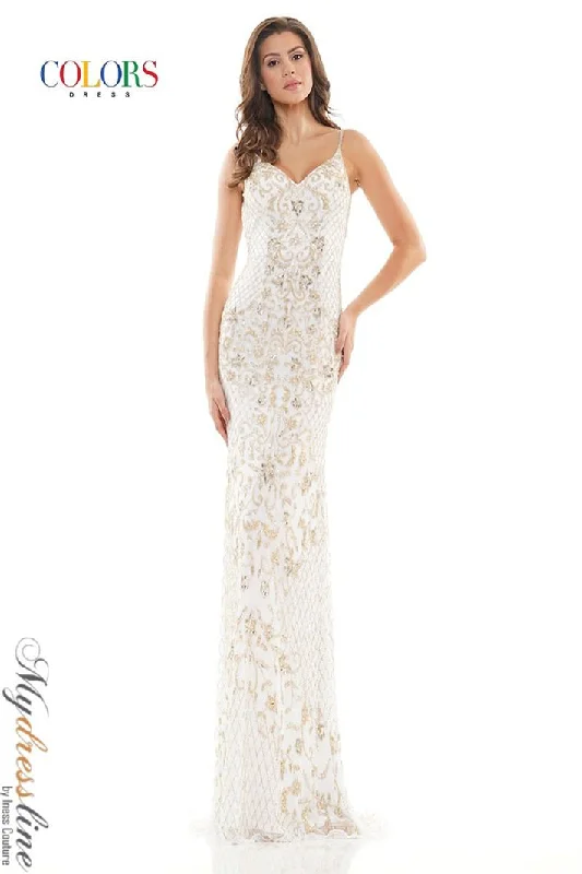 A - line formal dresses with beaded lace appliques for formal eventsColors K122