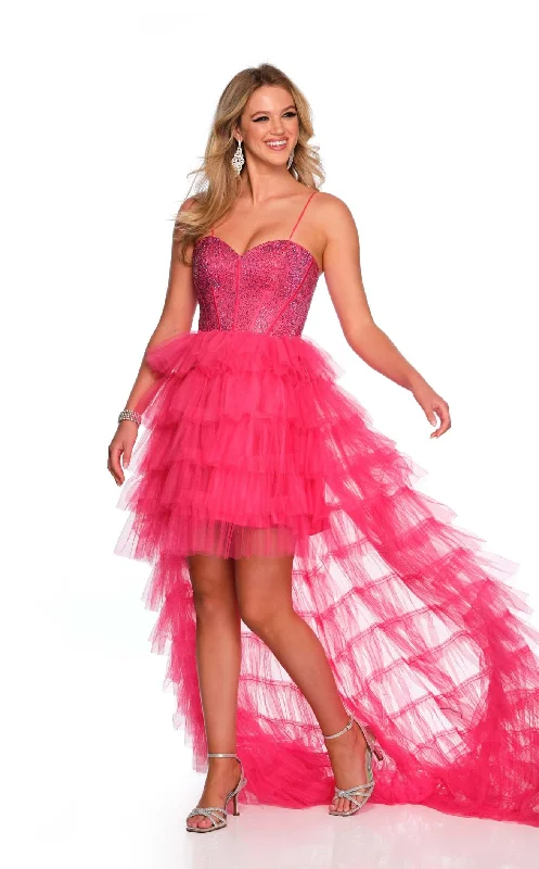 Ball - gown style formal dresses with sequined bodices for promDave and Johnny 11174 Dress
