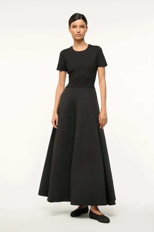 Sequined formal dresses with open backs for a sexy prom styleHOPPER DRESS | BLACK