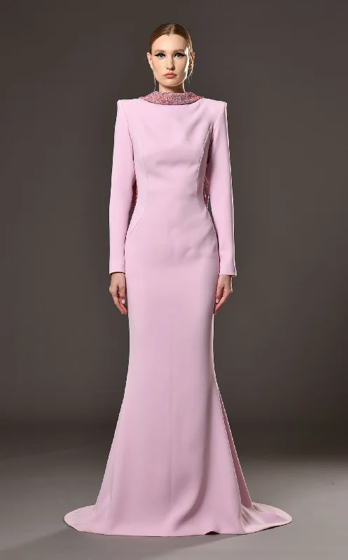 Formal dresses with ruffled skirts and bow accents for a charming prom appearanceJean Louis Sabaji 600856 Dress