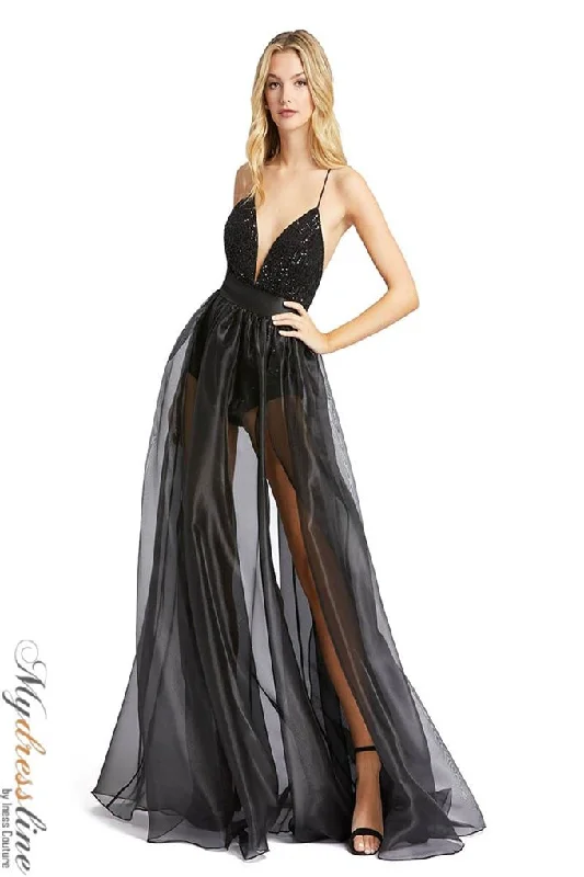 Prom dresses with cold - shoulder cutouts and satin bows for a trendy lookMac Duggal 26292 Prom dresses with cold - shoulder cutouts and satin bows for a trendy lookMac Duggal 26292