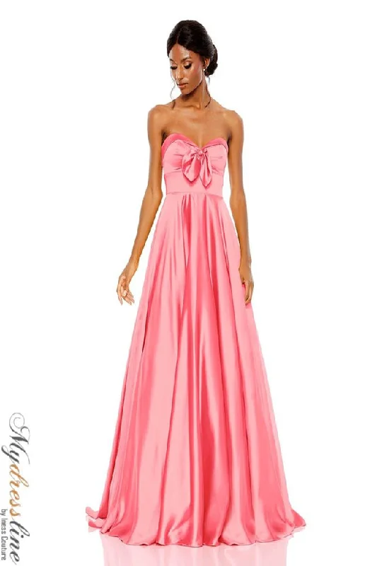 Ball - gown style formal dresses with sequined bodices for promMac Duggal 67995