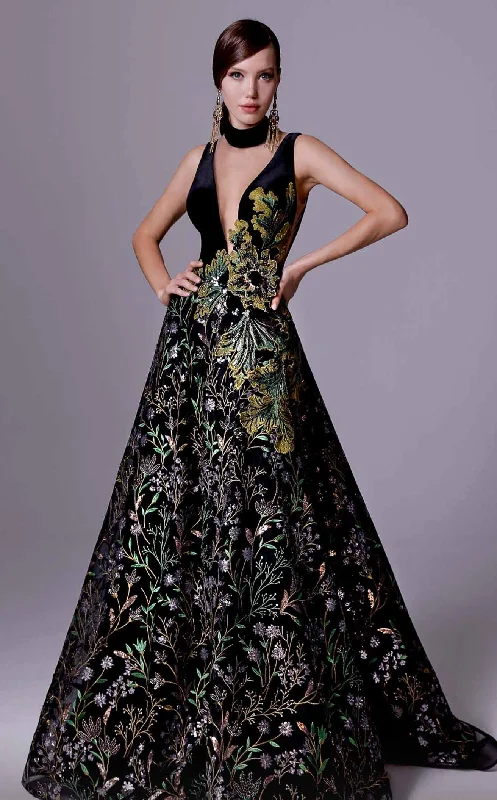 Prom dresses with cold - shoulder cutouts and satin bows for a trendy lookMNM Couture 2707 Dress
