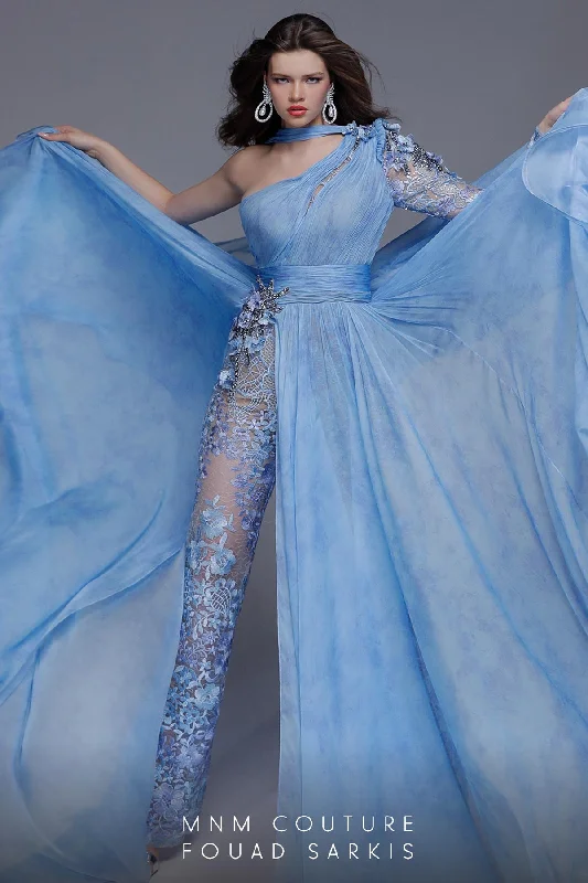 Strapless formal dresses with tulle skirts for a classic prom lookMNM Couture 2740