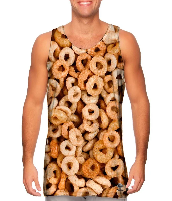 Mock Neck Women's Performance Tank Tops for CyclingCereal Lover Breakfast