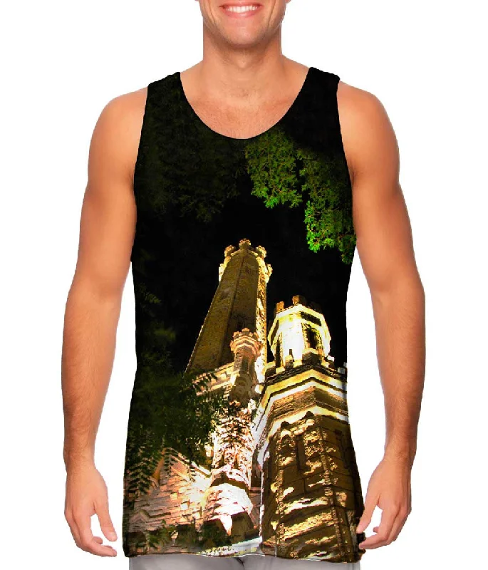 Plus Size Women's Criss - Cross Back Tank Tops in Neon ColorsChicago Old Water Tower Plus Size Women's Criss - Cross Back Tank Tops in Neon ColorsChicago Old Water Tower