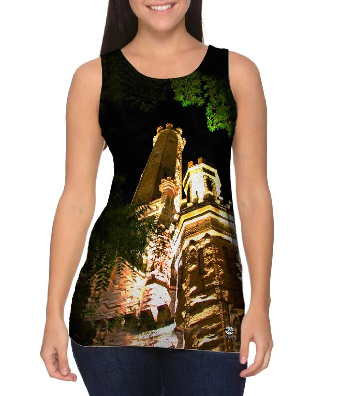 Women's Sleeveless Ribbed Tank Tops for a Trendy LookChicago Old Water Tower