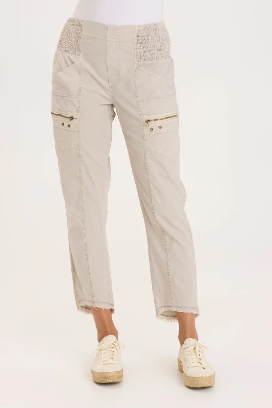 Plus Size Women's Striped One - Pieces in Navy and White for a Nautical - Inspired EnsembleAcker Slim Pant