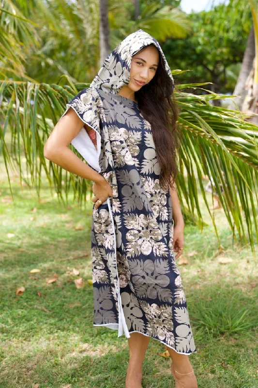 Drawstring - closure cover ups for adjustable sizingAdult Poncho Towel