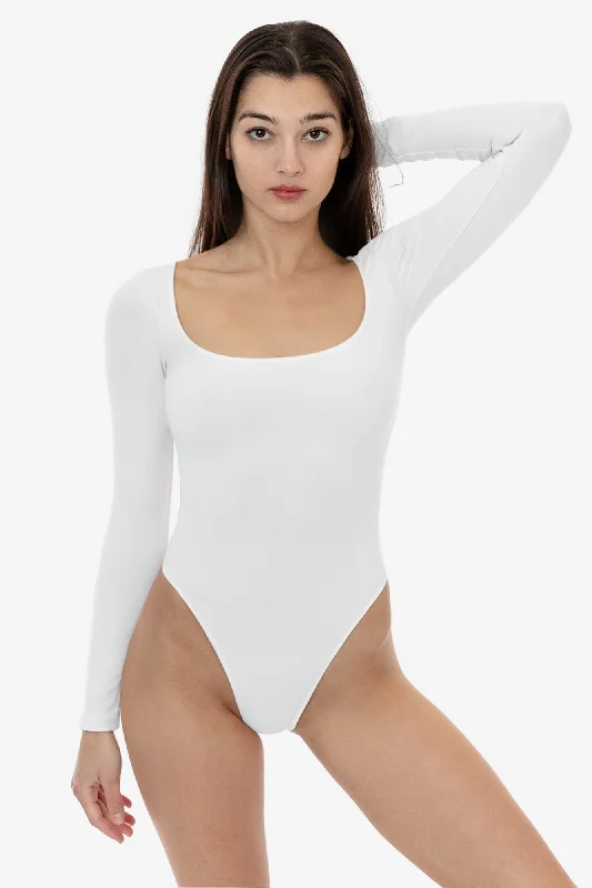 Button - Front Bodysuits with a Classic and Timeless AppealB357GD - Garment Dye Long Sleeve Squareneck Thong Bodysuit Button - Front Bodysuits with a Classic and Timeless AppealB357GD - Garment Dye Long Sleeve Squareneck Thong Bodysuit