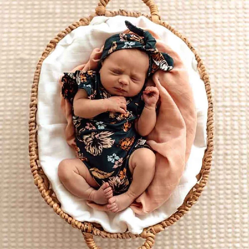 Organic Cotton Bodysuits for an Eco - Friendly and Comfortable OptionBelle Short Sleeve Organic Bodysuit