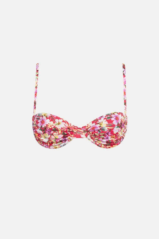 Women's Underwire Push - Up Swim Tops in Black for Enhanced Support and CleavageBloom Floral Underwire Top Red Women's Underwire Push - Up Swim Tops in Black for Enhanced Support and CleavageBloom Floral Underwire Top Red