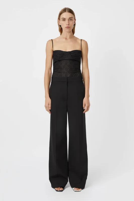 Plus - Size Bodysuits with a Comfortable and Flattering FitCamille Lace Bodysuit Black Plus - Size Bodysuits with a Comfortable and Flattering FitCamille Lace Bodysuit Black