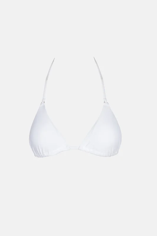 Women's Underwire Push - Up Swim Tops in Black for Enhanced Support and CleavageClassic Slide Tri Top White Women's Underwire Push - Up Swim Tops in Black for Enhanced Support and CleavageClassic Slide Tri Top White