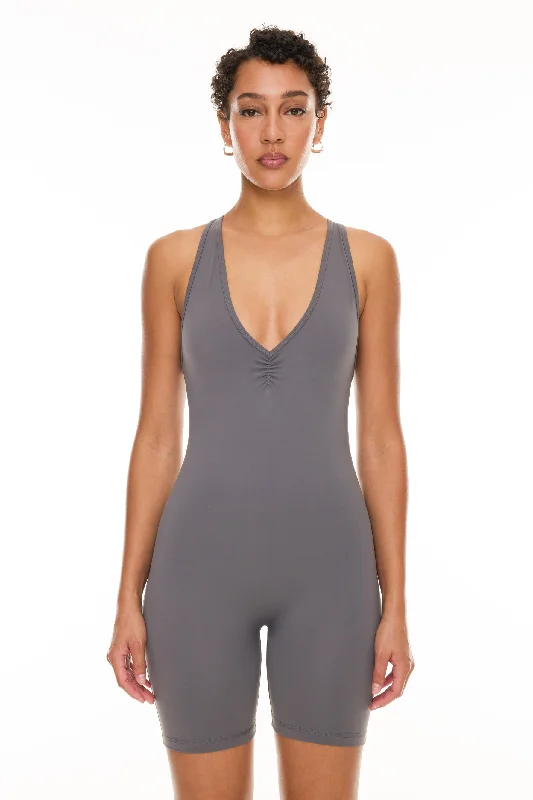 Plus Size Women's Button - Down One - Pieces in Light Blue for a Casual and Comfortable Day OutCore Full Out Onesie - Dusk Plus Size Women's Button - Down One - Pieces in Light Blue for a Casual and Comfortable Day OutCore Full Out Onesie - Dusk