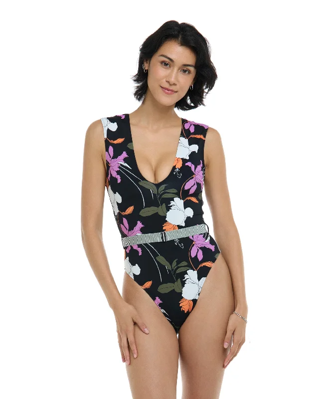 Plus Size Women's Animal Print One - Pieces in Leopard for a Bold and Trendy StatementDreamy Ezry One-Piece Swimsuit - Black / Dreamy Plus Size Women's Animal Print One - Pieces in Leopard for a Bold and Trendy StatementDreamy Ezry One-Piece Swimsuit - Black / Dreamy