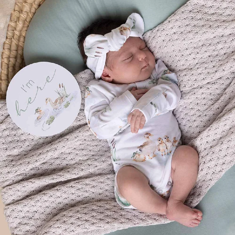 Lace Bodysuits for a Sexy and Elegant Bedroom LookDuck Pond Long Sleeve Organic Bodysuit