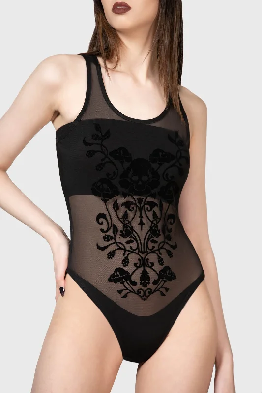 Ruffled Bodysuits with a Playful and Feminine TouchElvenia Bodysuit