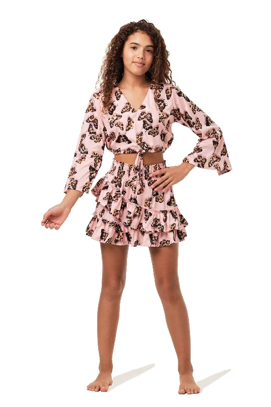 Sleeveless cover ups for maximum sun exposure controlGet Skirted - Leo Butterfly Pink (FINAL SALE) Sleeveless cover ups for maximum sun exposure controlGet Skirted - Leo Butterfly Pink (FINAL SALE)