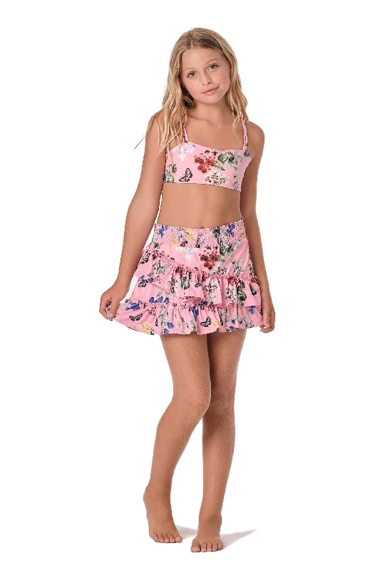 Geometric - pattern cover ups for a modern and trendy appearanceGet Skirted - Forest Pink (FINAL SALE) Geometric - pattern cover ups for a modern and trendy appearanceGet Skirted - Forest Pink (FINAL SALE)