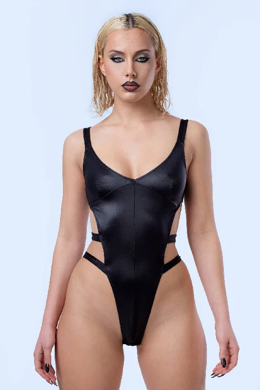 Sheer Bodysuits for a Seductive and Alluring OutfitGunpowder Strapped Bodysuit