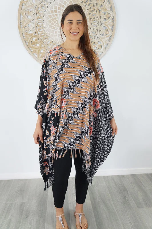Mock - neck cover ups for a more modern and stylish silhouette"Kediri" Cover Up