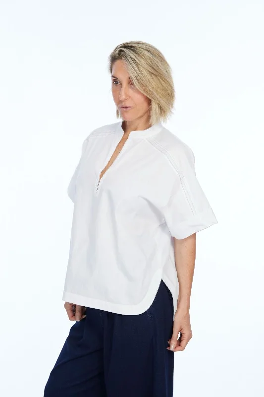 One - size - fits - all cover ups for convenient and hassle - free shoppingLior Top Haris White One - size - fits - all cover ups for convenient and hassle - free shoppingLior Top Haris White