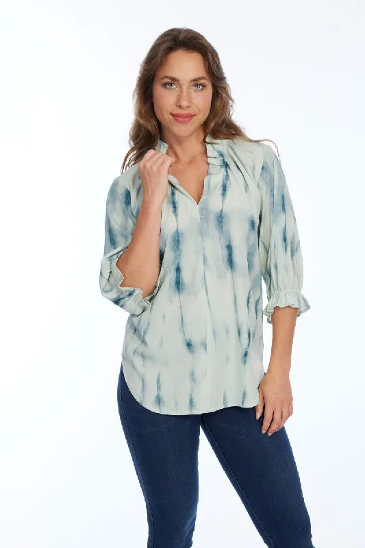 Petite - fit cropped linen cover ups for a breezy summer strollLior Top Harper #1