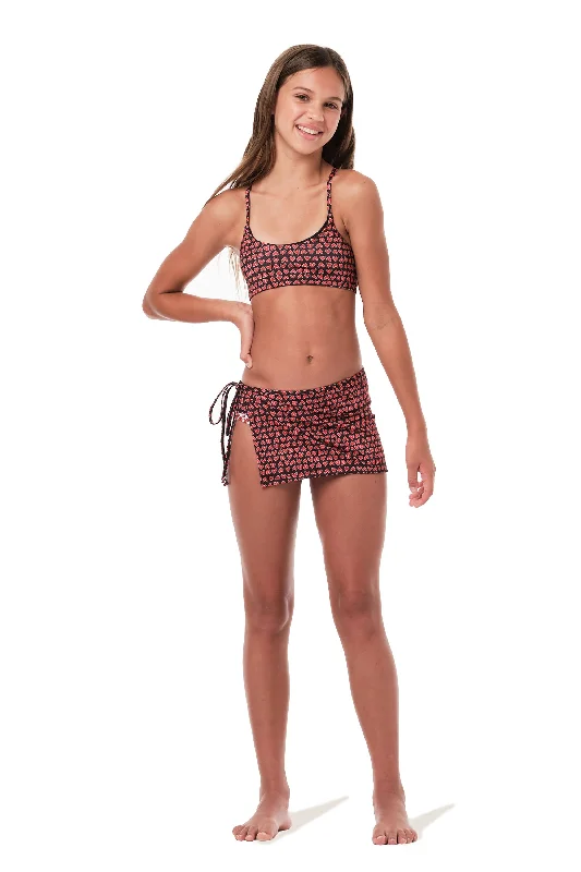 Recycled material cover ups for an environmentally friendly choiceSkinny Mini - Love Mini Black (FINAL SALE)