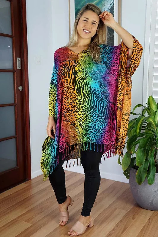 Mini - length cover ups for a more daring and youthful beach styleSnake/Cheetah Cover Up Mini - length cover ups for a more daring and youthful beach styleSnake/Cheetah Cover Up