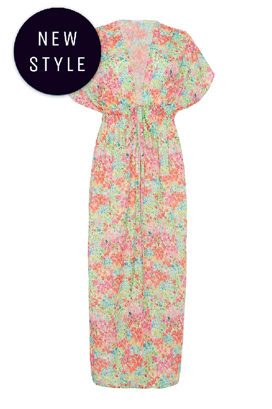 Anti - UV ray cover ups for outdoor summer activitiesSt Lucia Kaftan