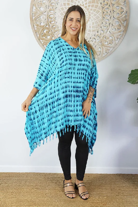 Opaque cover ups for a more modest beach lookTeardrop Cover Up