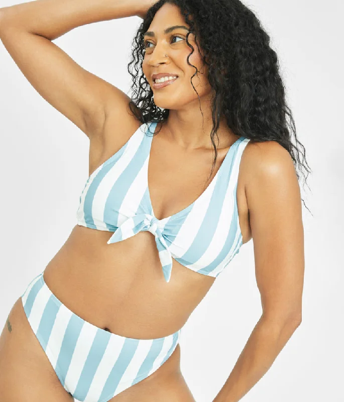 Women's Metallic - Trimmed Swim Tops in Gold for a Glamorous Beach PartyThe Swim Plunge Bralette: Cabana Stripe Women's Metallic - Trimmed Swim Tops in Gold for a Glamorous Beach PartyThe Swim Plunge Bralette: Cabana Stripe