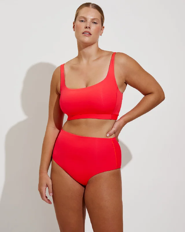 Women's Seersucker - Textured Swim Tops in Light Blue for a Preppy Beach AestheticTop Shelf - Rescue Women's Seersucker - Textured Swim Tops in Light Blue for a Preppy Beach AestheticTop Shelf - Rescue