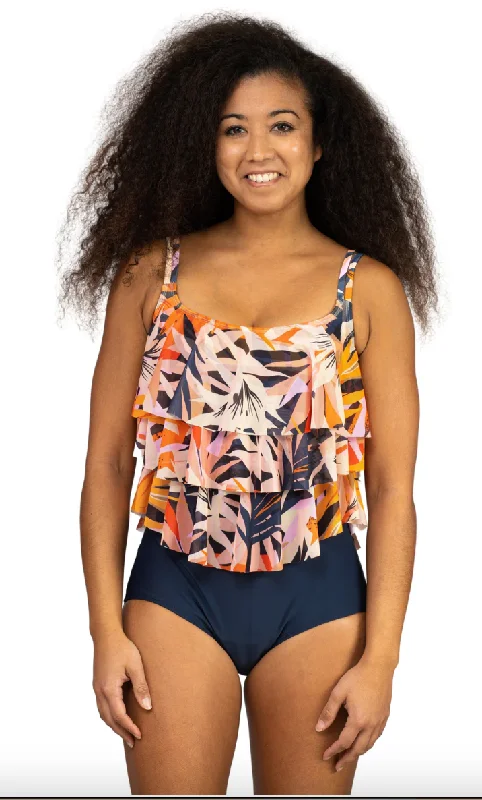 Plus Size Women's Floral Print Maxi One - Pieces in Multicolor for a Spring Garden PartyWomens One Piece Swimsuit Plus Size Women's Floral Print Maxi One - Pieces in Multicolor for a Spring Garden PartyWomens One Piece Swimsuit